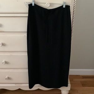 Maxi Skirt Black Size 10 Women’s New York & Company Evening Holiday Wedding Wear